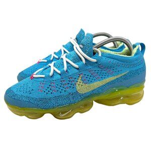 Men’s Nike Air VaporMax Flyknit FK Baltic Blue DV1678-400 Men Size 7.5 Fuzzy